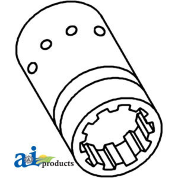 A & I Products Coupling, Drive Shaft 7" x2" x2" A-1871924M1